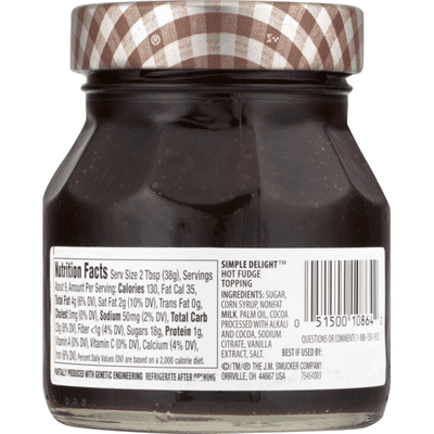 Smucker's Topping, Ice Cream, Hot Fudge