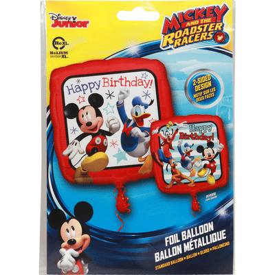 Anagram Foil Balloon, Mickey and the Roadster Racers