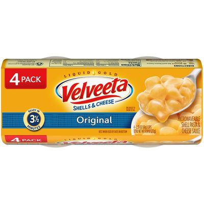 Kraft Velveeta Shells & Cheese Original Microwavable Shell Pasta & Cheese Sauce