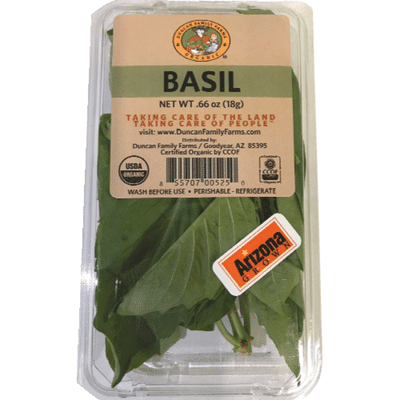 Sprouts Organic Fresh Basil