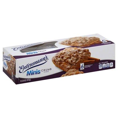 Entenmann's Minis Crumb Snack Cakes