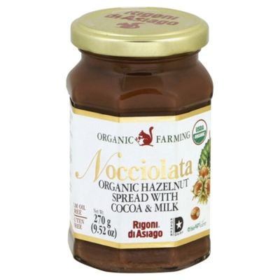Nocciolata Organic Hazelnut Spread with Cocoa & Milk