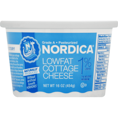 Nordica Cottage Cheese, Lowfat
