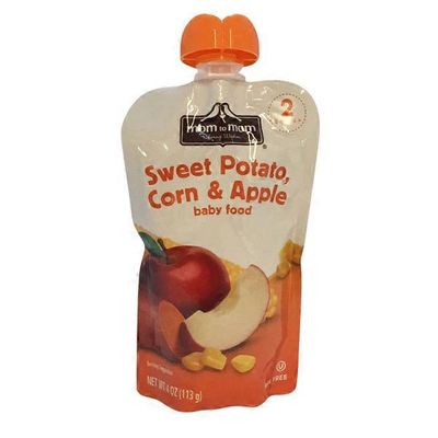 Mom to Mom Sweet Potato, Corn & Apple Baby Food