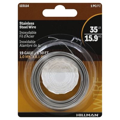 Hillman Group Wire, Stainless Steel