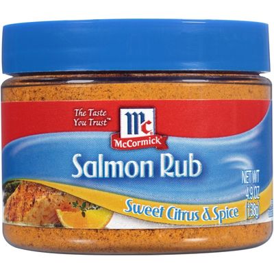 Mccormick Golden Dipt Sweet Citrus Spice Salmon Seafood Rub 4 9 Oz Instacart
