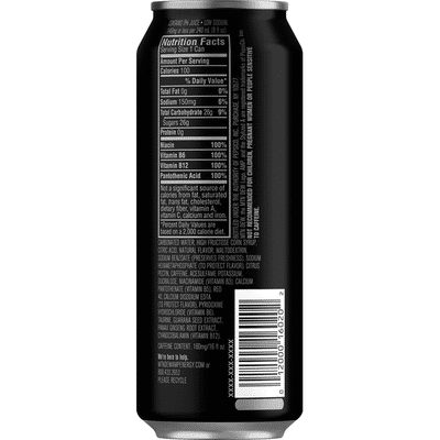 Amp Energy Drink, Tropical Punch Flavor