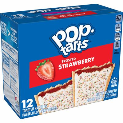 Kellogg's Pop-Tarts Toaster Pastries, Breakfast Foods, Baked in the USA, Frosted Strawberry