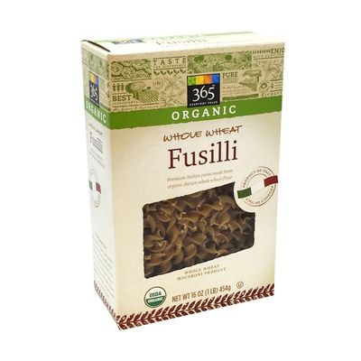 365 Everyday Value Organic WHOLE WHEAT MACARONI PRODUCT, Fusilli
