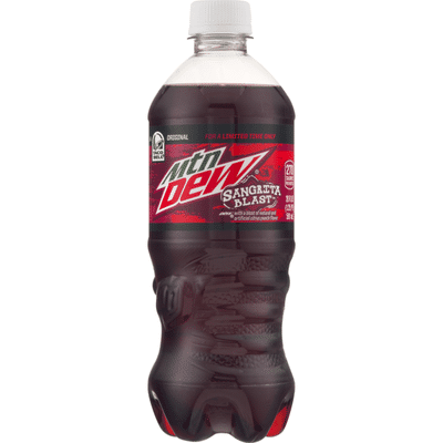 Mtn Dew Sangrita Blast Soda 20 Fl Oz Instacart