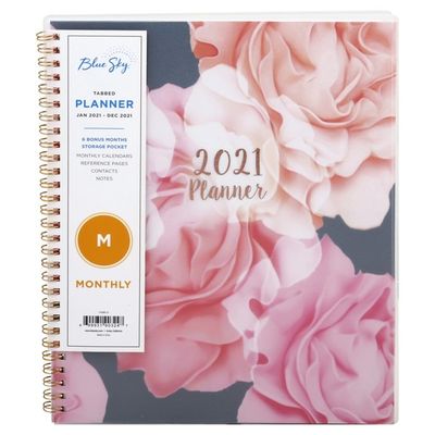 Blue Sky Planner, Tabbed, 2021, Monthly