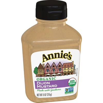 Annie's Dijon Mustard, Certified Organic, Gluten Free, Non-GMO