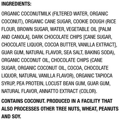 So Delicious Dairy Free Cookie Dough Coconut Milk Frozen Dessert