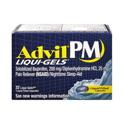 Advil PM Ibuprofen 200 mg Liqui-Gels - 32 CT