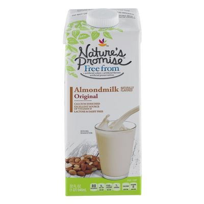Nature S Promise Original Almond Milk 32 Fl Oz Delivery Or Pickup Near Me Instacart