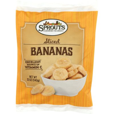 Sprouts Sliced Bananas