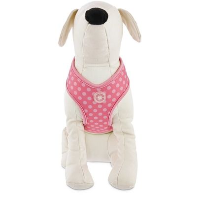 G2 Go Fashionable Pink Polka Dot Medium Dog Harness
