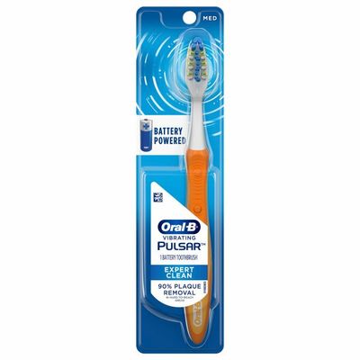 Oral-B Pulsar Expert Clean Battery Toothbrush, Medium