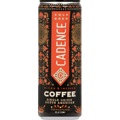 Cadence Coffee, Nitro Infused, Single Origin South American, Unsweetened