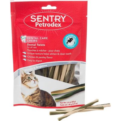 Sentry Pro Petrodex Dental Care Chews For Cats