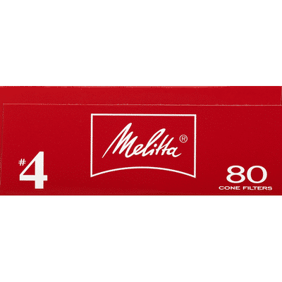 Melitta Coffee Filters, Bamboo, No. 4