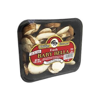 Philips Gourmet Sliced Baby Bella Mushrooms