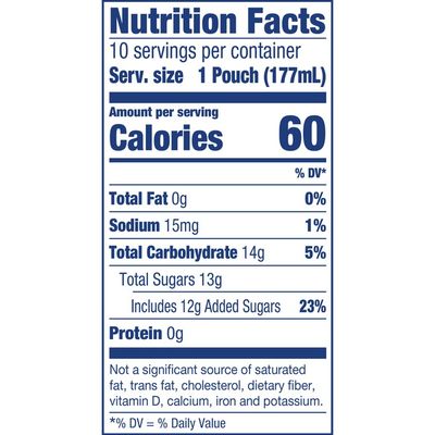 Capri Sun Strawberry Kiwi Naturally Flavored Juice Drink Blend