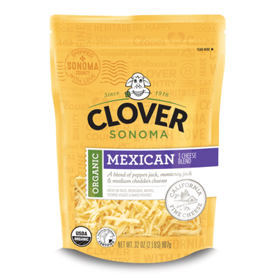 Clover Organic Mexican Blend Shredded