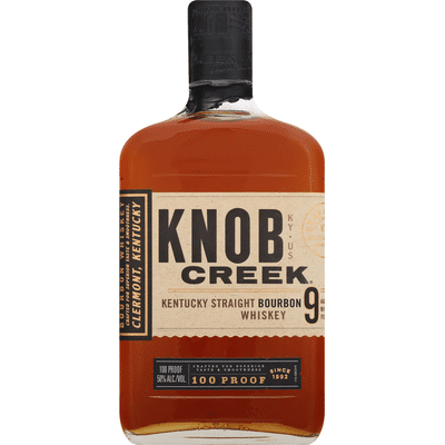 Knob Creek Whiskey, Bourbon, Kentucky Straight