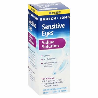 Bausch & Lomb Saline Solution, Gentle