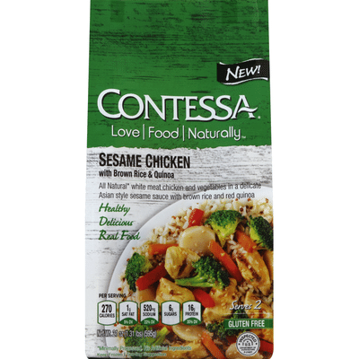 Contessa Sesame Chicken, with Brown Rice & Quinoa
