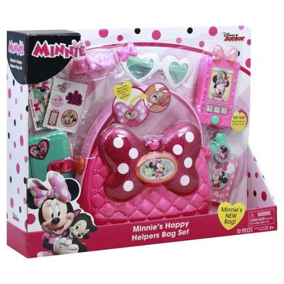 minnie mouse happy helpers purse set