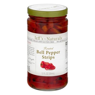 Jeff's Garden Bell Pepper Strips, Roasted