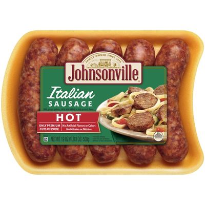 Johnsonville Sausage Italian Sausage Hot