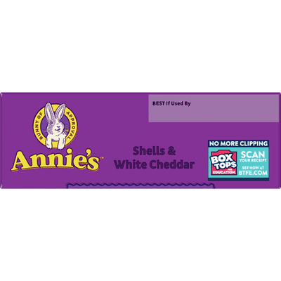 Annie's Shells & White Cheddar Macaroni and Cheese, Family Size