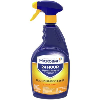 Microban 24 Hour Multi-Purpose Cleaner And Disinfectant Spray, Citrus Scent