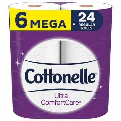 Cottonelle Ultra ComfortCare Mega Roll Toilet Paper Bath Tissue