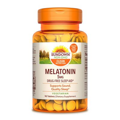 Sundown Melatonin, 5 mg, Tablets