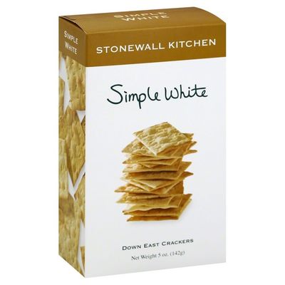 Stonewall Kitchen Crackers, Down East, Simple White