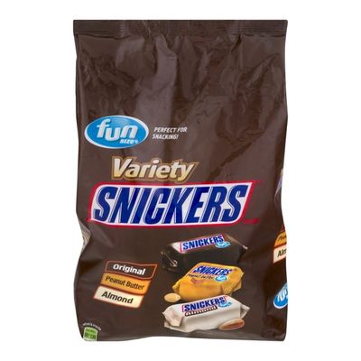 Snickers Fun Size Variety Pack (35.09 oz) - Instacart