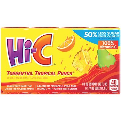 Hi-C Torrential Tropical Punch Fruit Drink