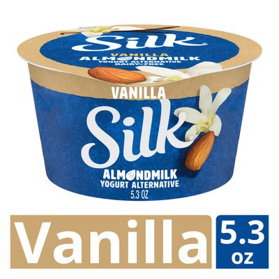 Silk Vanilla Almond Milk Yogurt Alternative