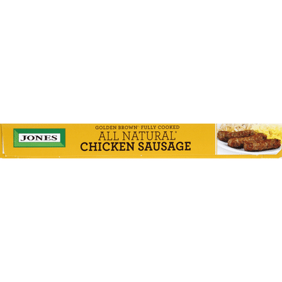 Jones Dairy Farm Golden Brown All Natural Fully Cooked Chicken Sausage Links