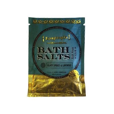 Soaptopia Black Spruce & Lavender Salt Soak Bath Salts