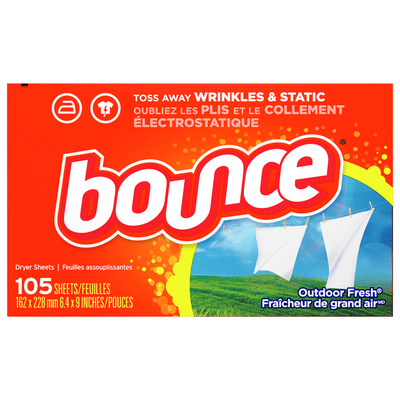 Bounce Dryer Sheets, Outdoor Fresh