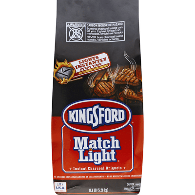 Kingsford Match Light Instant Charcoal Briquettes, BBQ Charcoal for Grilling