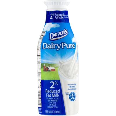 Dean's Dairy Milk, Reduced Fat, 2% Milkfat