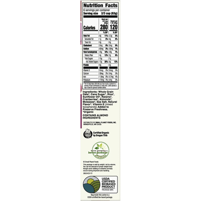 Cascadian Farm Organic Fruit and Nut Granola, Whole Grain Oats
