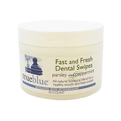 True Blue Pet Products Parsley Peppermint Pet Dental Swipes
