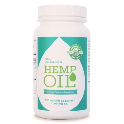 Manitoba Harvest Hemp Seed Oil Soft Gels